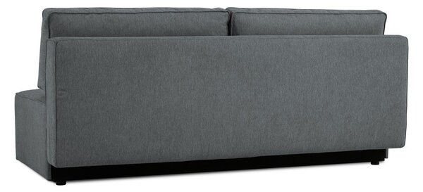 Tmavosivá rozkladacia/s úložným priestorom pohovka 202 cm Dora – Scandic