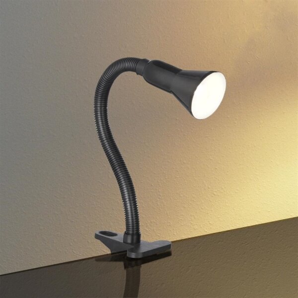 Searchlight EU4122BK - Stolná lampa DESK 1xE14/40W/230V