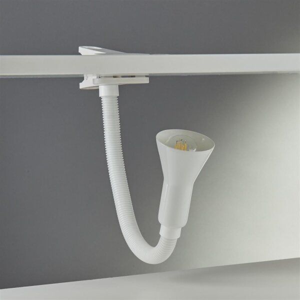 Searchlight EU4122WH - Stolná lampa DESK 1xE14/7W/230V