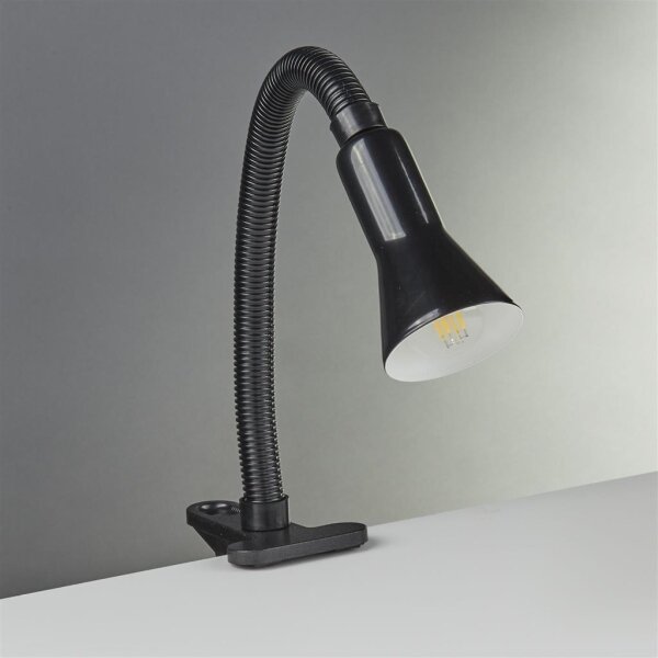 Searchlight EU4122BK - Stolná lampa DESK 1xE14/40W/230V