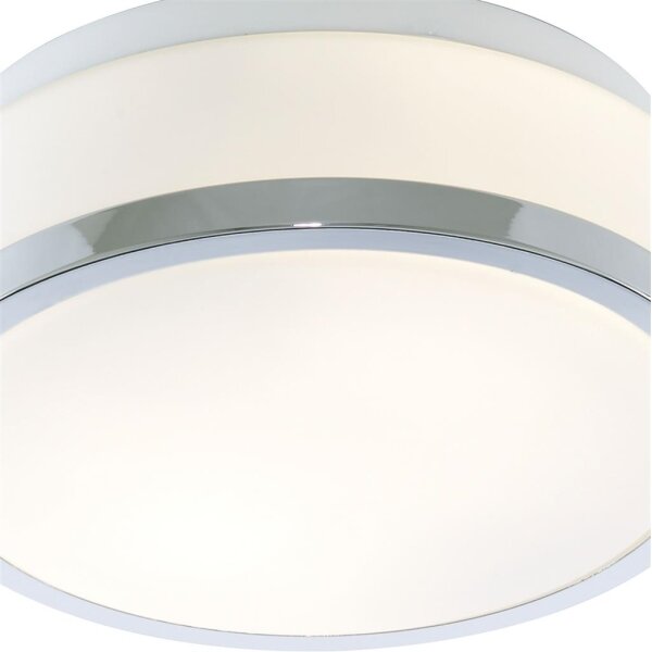 Searchlight 7039-23CC - Kúpeľňové stropné svietidlo DISC 2xE27/60W/230V IP44