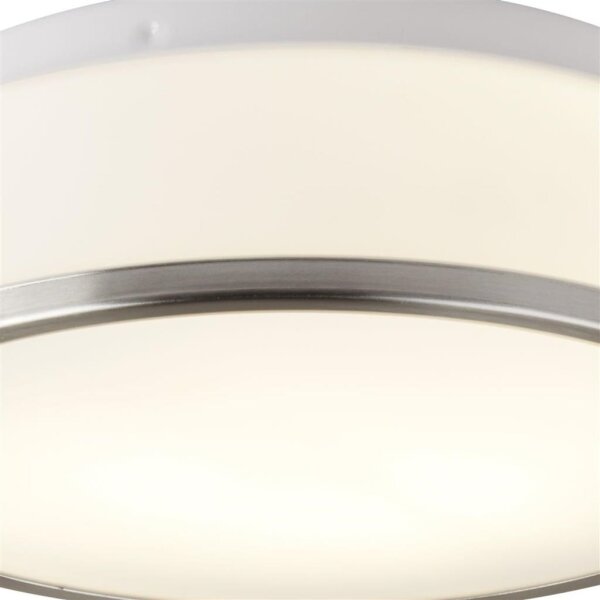 Searchlight 7039-28SS - Kúpeľňové stropné svietidlo DISC 2xE27/60W/230V IP44