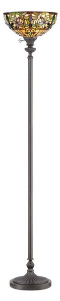 Elstead QZ-KAMI-UL - Stojacia lampa Tiffany KAMI 1xE27/100W/230V