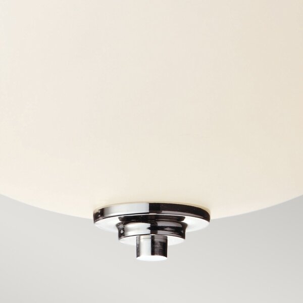 Elstead FE-MALIBU-F-BATH -Kúpeľňové stropné svietidlo MALIBU 1xE27/60W/230V IP44