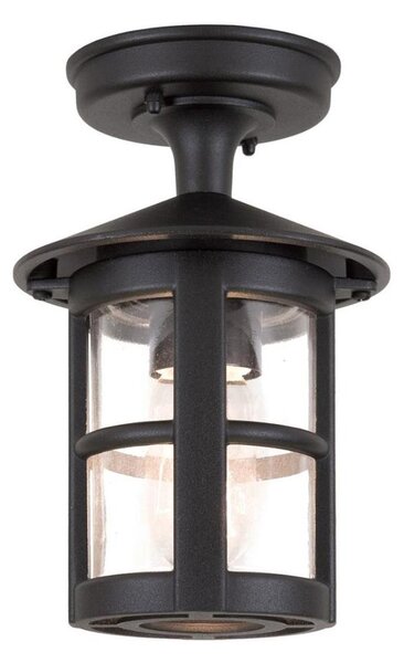 Elstead BL21A-BLACK - Vonkajší prisadený luster HEREFORD 1xE27/100W/230V IP43