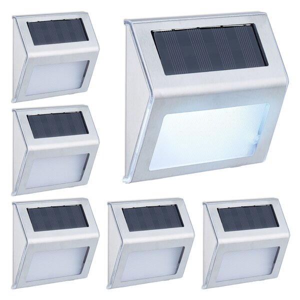 Solárne lampy na stenu 6ks, RD46653
