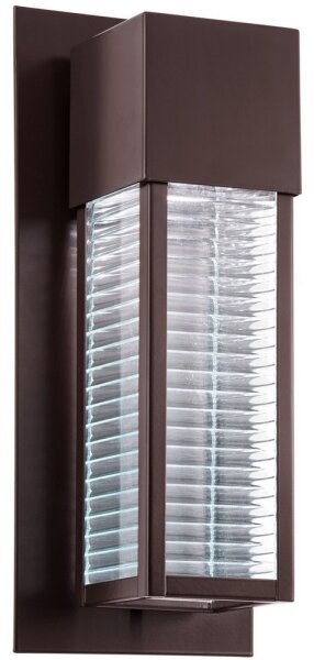 Kichler - LED Vonkajšie nástenné svietidlo SOREL 1xGU10/7W/230V IP44 hnedá