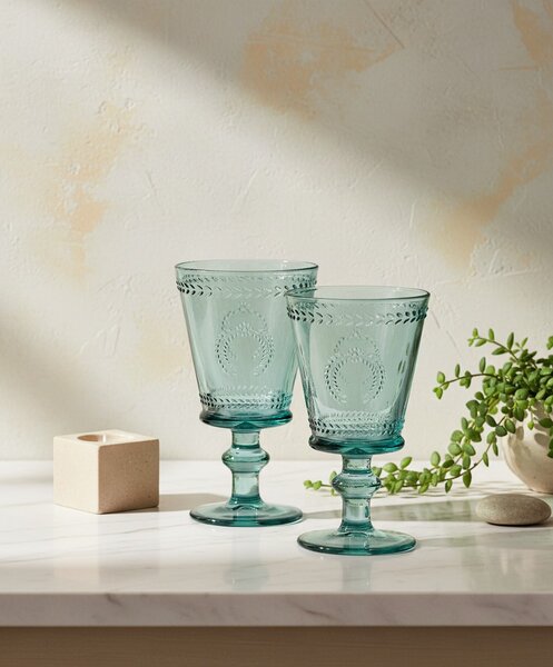 Affekdesign Súprava 2 ks pohárov ECILA 280 ml číra