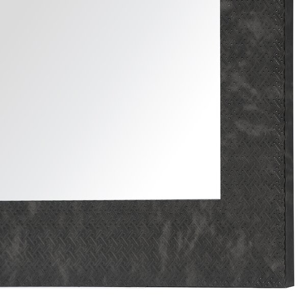 Závesné zrkadlo na stenu čierne 50 x 130 cm retro klasická obývačka spálňa chodba