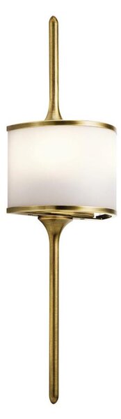 Kichler - LED Kúpeľňové nástenné svietidlo MONA 2xG9/3,5W/230V IP44 mosadz