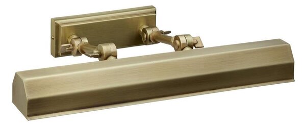 Elstead CHAWTON-PLM-AB - Obrazové svietidlo CHAWTON 2xE14/40W/230V mosadz