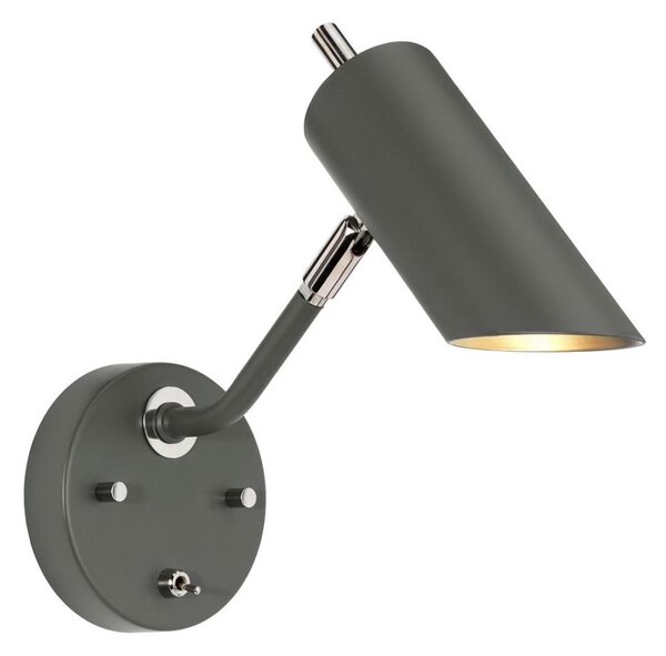 Elstead QUINTO1-GPN - Nástenné svietidlo QUINTO 1xE27/8W/230V