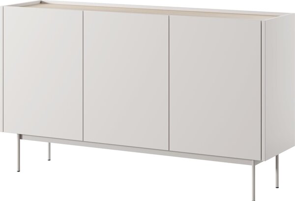 Komoda Kelowna K144 - Kašmír, dub - šírka 144 cm, výška 83 cm, hĺbka 37 cm
