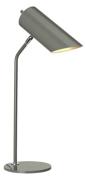 Elstead QUINTO-TL-GPN - Stolná lampa QUINTO 1xE27/8W/230V šedá