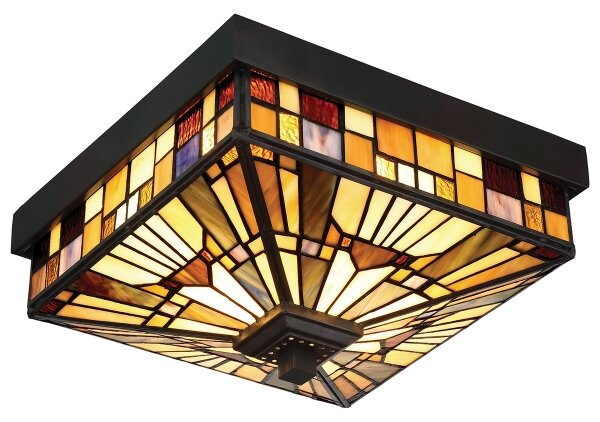 Elstead QZ-INGLENOOK-F - Vonkajšie stropné svietidlo INGLENOOK 2xE27/60W/230V IP44