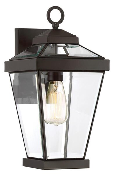 Quoizel QZ-RAVINE2-M-Vonkajšie nástenné svietidlo RAVINE 1xE27/60W/230V IP44 hnedá
