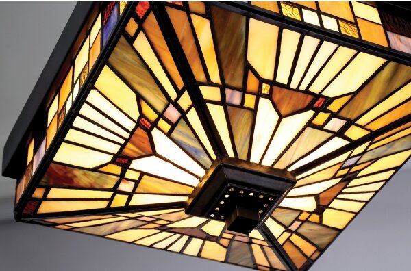 Elstead QZ-INGLENOOK-F - Vonkajšie stropné svietidlo INGLENOOK 2xE27/60W/230V IP44