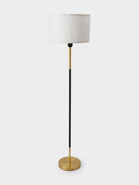 Sinsay - Stojaca lampa s látkovým tienidlom - zlatá