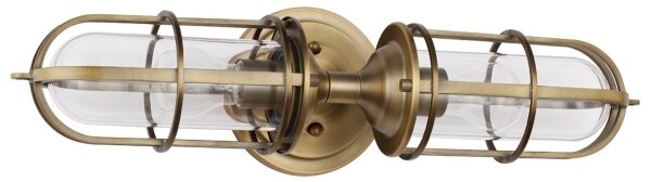 Feiss - Vonkajšie nástenné svietidlo URBAN 2xE27/60W/230V IP44 bronz