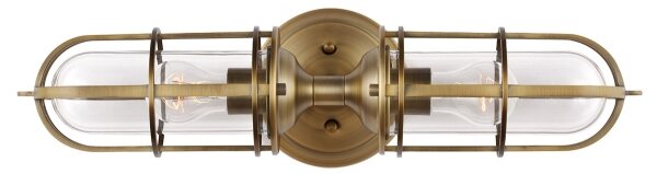Feiss - Vonkajšie nástenné svietidlo URBAN 2xE27/60W/230V IP44 bronz