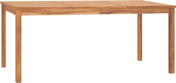 Maison Exclusive - Záhradný jedálenský stôl 180x90x77 cm teakový masív