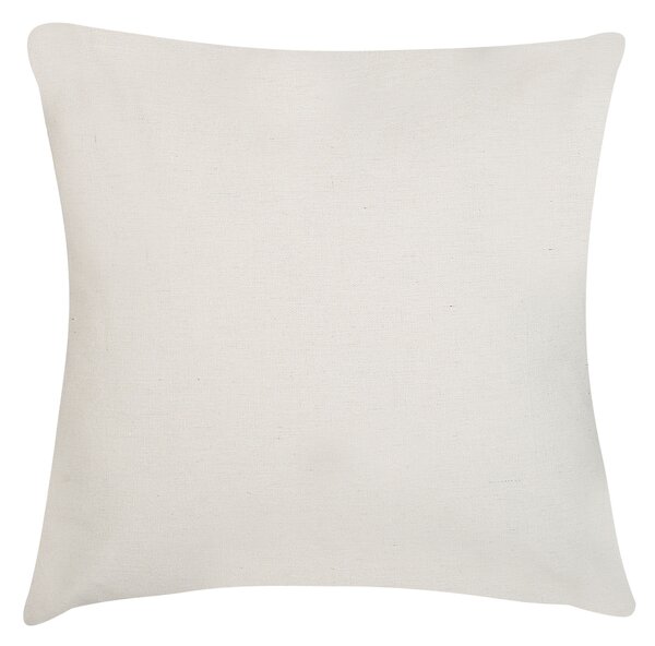 Dekoratívny vankúš zelená biela polyester 45 x 45 cm abstraktný geometrický vzor štvorcový tvar moderný boho štýl doplnky