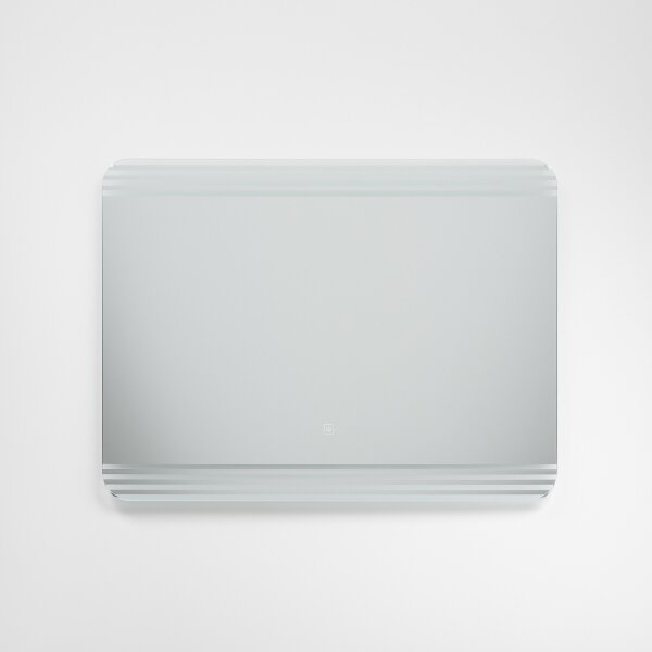 Brilagi - LED Kúpeľňové zrkadlo MELZO LED/28W/230V 60x80 cm IP44 CRI 90 stm. + CCT