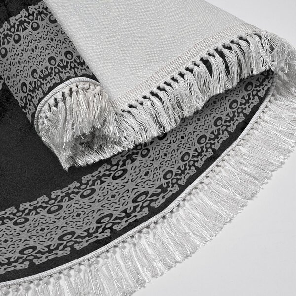 L'essentiel Súprava 2 kusov kúpeľňových predložiek Orient Ornamental Black čierna