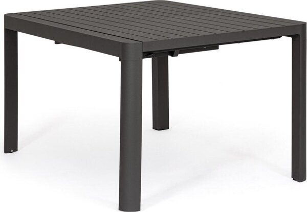 BOLZANO Rozahovací záhradný stôl Kastello 149x97/149cm antracit