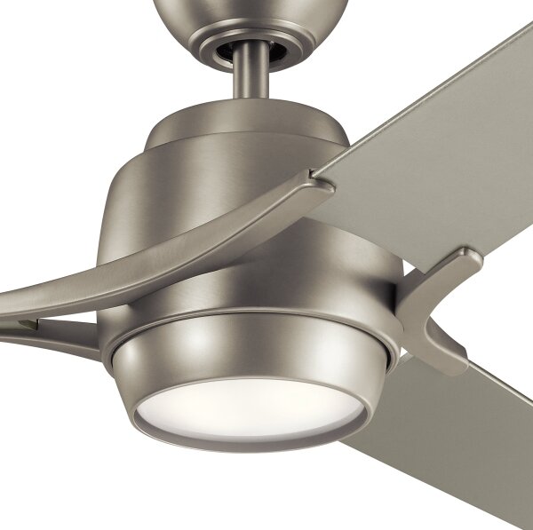 Kichler KLF-ZEUS-60-BN -LED Stmievateľný stropný ventilátor ZEUS LED/10W/230V +DO