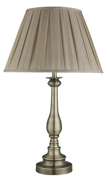 Searchlight EU4023AB - Stolná lampa FLEMISH 1xE27/60W/230V