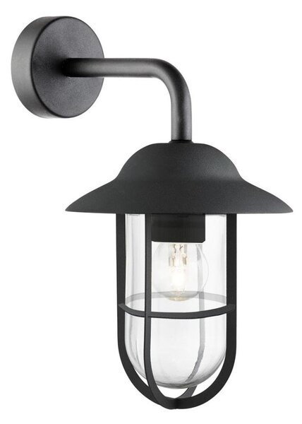 Searchlight 3291BK - Vonkajšie nástenné svietidlo TORONTO 1xE27/40W/230V IP44