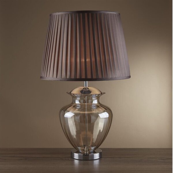 Searchlight EU8531AM - Stolná lampa ELINA 1xE27/60W/230V