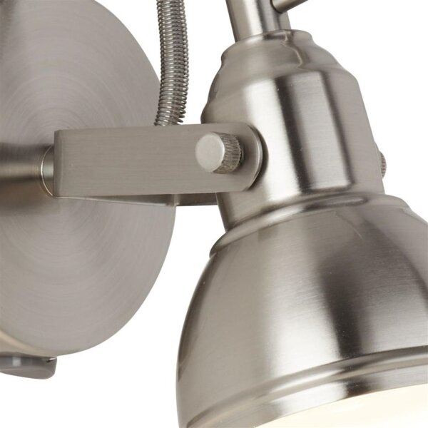 Searchlight 1541SS - Nástenné bodové svietidlo FOCUS 1xGU10/50W/230V chróm