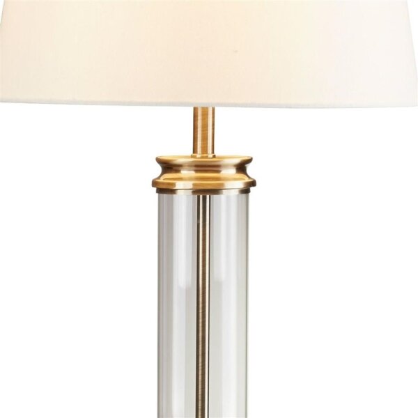 Searchlight EU5141AB - Stolná lampa PEDESTAL 1xE27/60W/230V