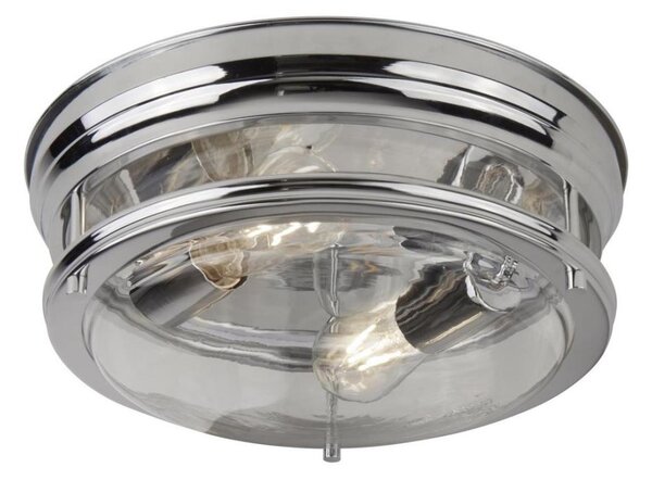 Searchlight 5182CC - Stropné svietidlo EDINBURGH I 2xE27/40W/230V chróm