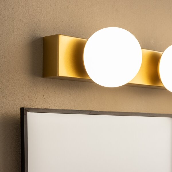 Brilagi - LED kúpeľňové osvetlenie zrkadla HOLLYWOOD 3xLED/3W/230V IP44 zlaté