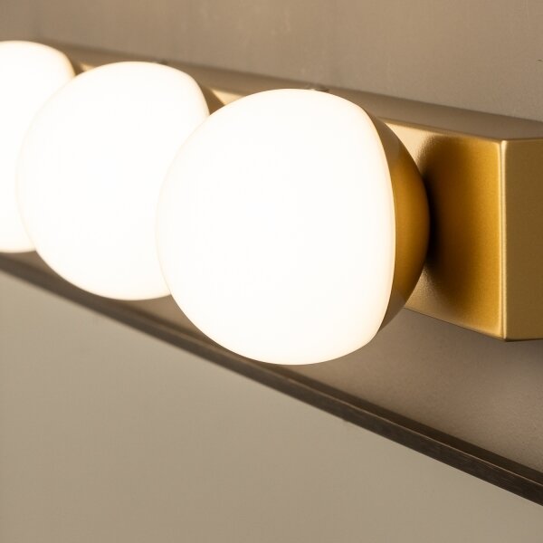 Brilagi - LED kúpeľňové osvetlenie zrkadla HOLLYWOOD 3xLED/3W/230V IP44 zlaté