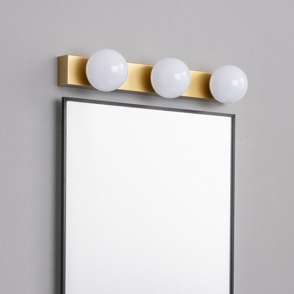 Brilagi - LED kúpeľňové osvetlenie zrkadla HOLLYWOOD 3xLED/3W/230V IP44 zlaté