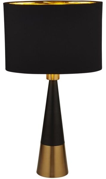 Searchlight EU2743BGO - Stolná lampa CHOLE 1xE27/60W/230V