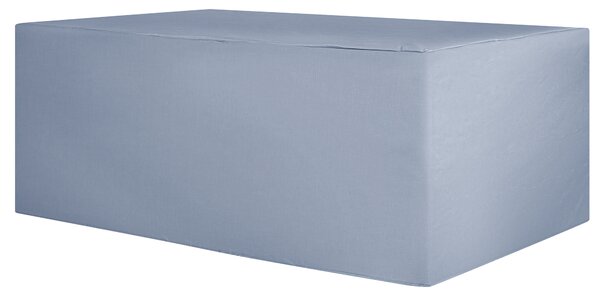 Ochranná plachta na záhradný nábytok sivá PVC polyester 250 x 165 x 65 cm kryt proti dažďu