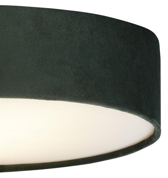 Searchlight 23298-2GR - Stropné svietidlo DRUM PLEAT 2xE27/15W/230V zelená