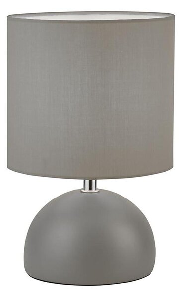 Searchlight EU700802 - Stolná lampa 1xE14/10W/230V šedá