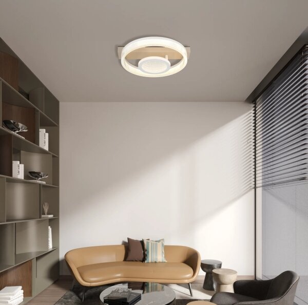 Globo 48046D5 - LED stropné svietidlo ZARA LED/18W/230V 3000K 33x36 cm