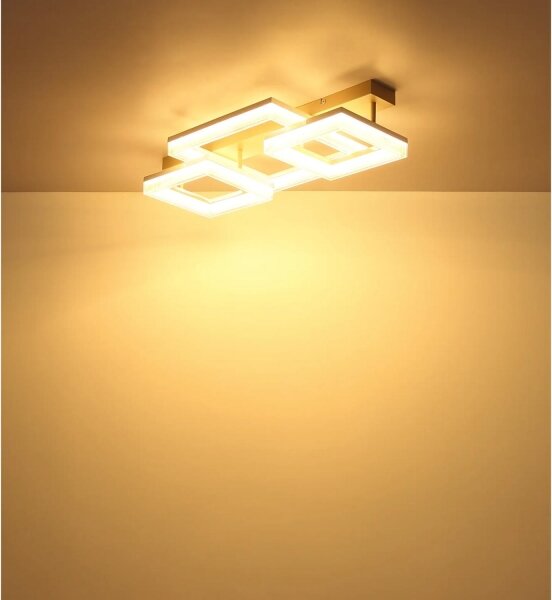 Globo 48047D2 - LED stropné svietidlo ZARA LED/40W/230V 3000K 33x66 cm