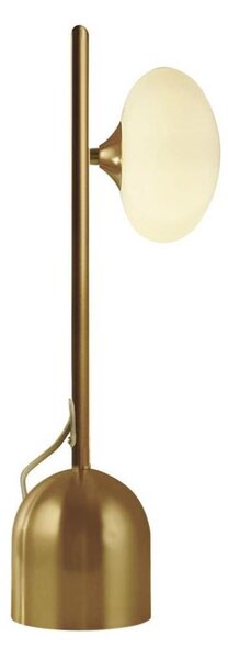 Searchlight EU94040-1GO - Stolná lampa PEBBLE 1xG9/7W/230V zlatá