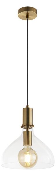 Searchlight 31031-1PB - Luster na lanku MARGARITA 1xE27/60W/230V mosadz