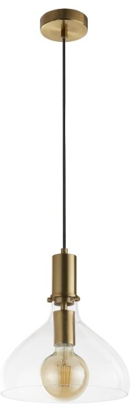 Searchlight 31031-1PB - Luster na lanku MARGARITA 1xE27/60W/230V mosadz
