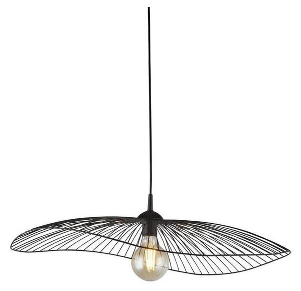 Searchlight 88550BK - Luster na lanku WAVE 1xE27/60W/230V čierna