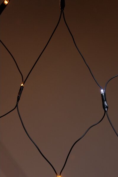 LED vonkajší záves NET 240xLED/7,2W/230V 1,5x2 m IP44 teplá biela